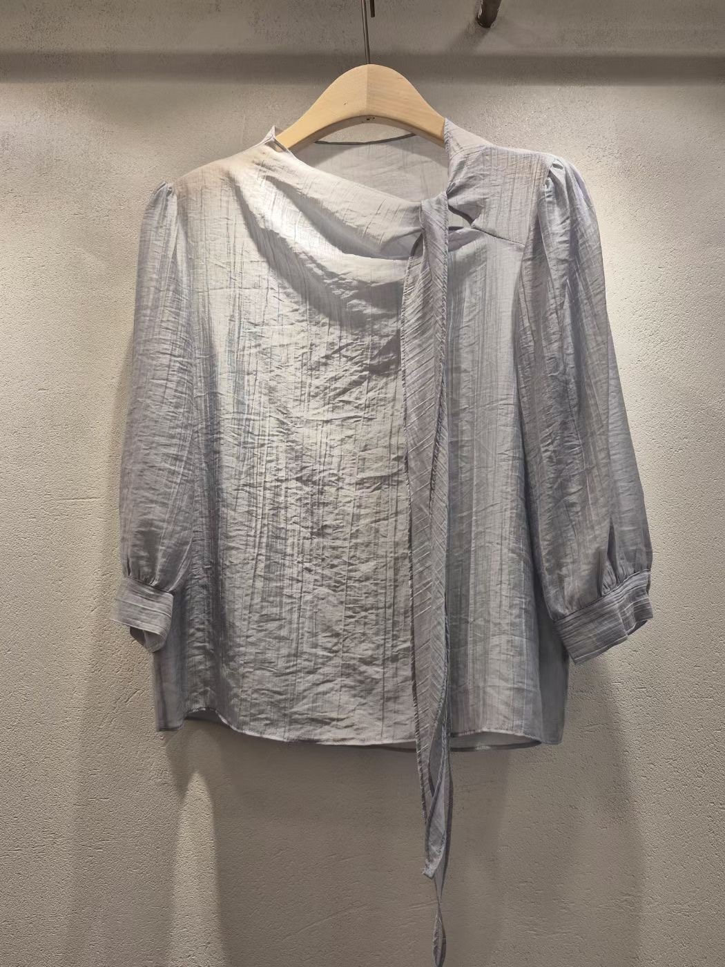 VIVIANLEE韓國直郵㊣女士新品25春夏休閑人氣襯衫蕾絲衫透明VIVIANLEE襯衫/蕾絲衫