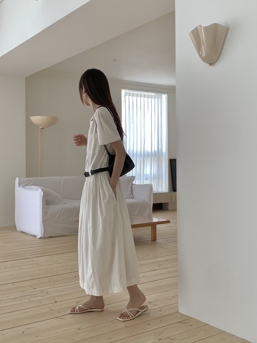 A P-STUDIO東大門㊣實拍女士新品人氣真品職業連衣裙含腰帶A P-STUDIO連衣裙