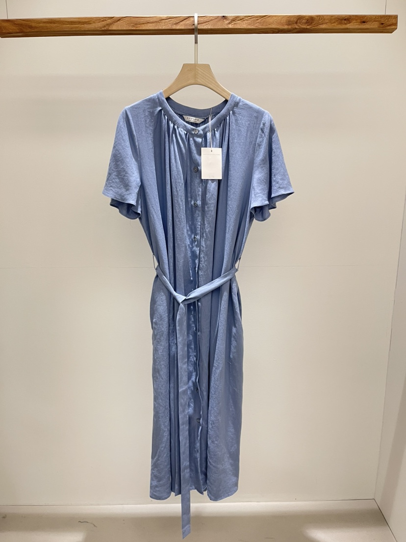 A P-STUDIO韓國代購㊣女裝新品25春夏職業推薦連衣裙含腰帶A P-STUDIO連衣裙圖色2