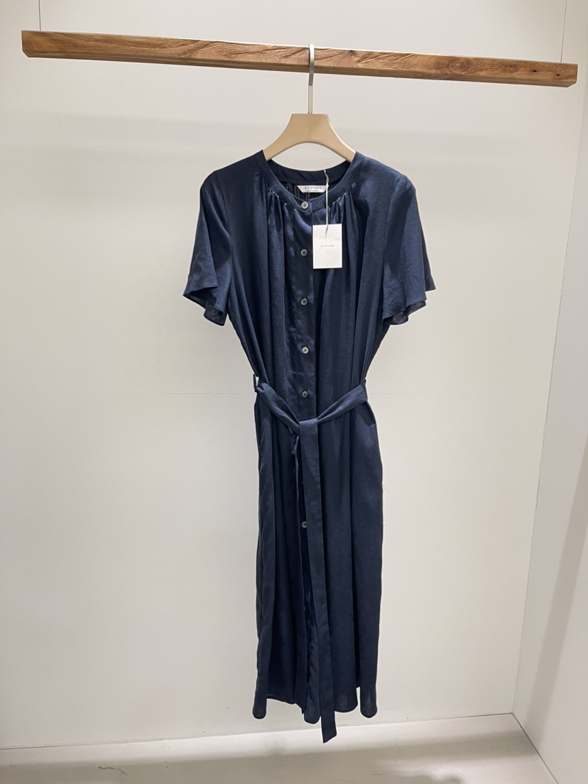 A P-STUDIO韓國代購㊣女裝新品25春夏職業推薦連衣裙含腰帶A P-STUDIO連衣裙圖色3