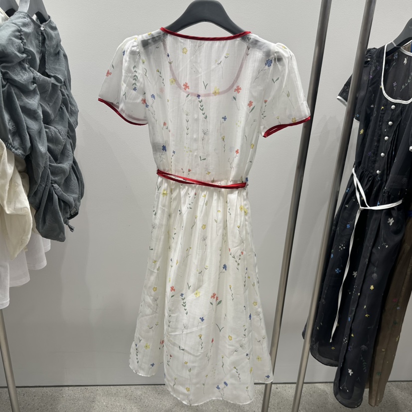 TARABY MOTION韓國直郵㊣女裝新款真品人氣時尚連衣裙含腰帶TARABY MOTION連衣裙
