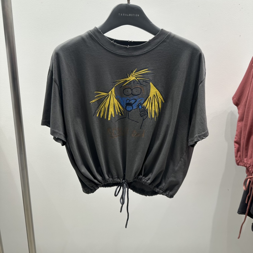 TARABY MOTION韓國直郵㊣女裝新品人氣推薦職業25春夏時尚T恤TARABY MOTIONT恤圖色3