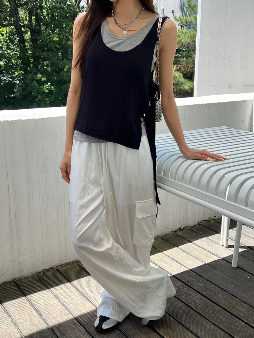 SPECIAL東大門㊣直郵女士新品推薦25春夏時尚吊帶背心兩件套SPECIAL吊帶/背心