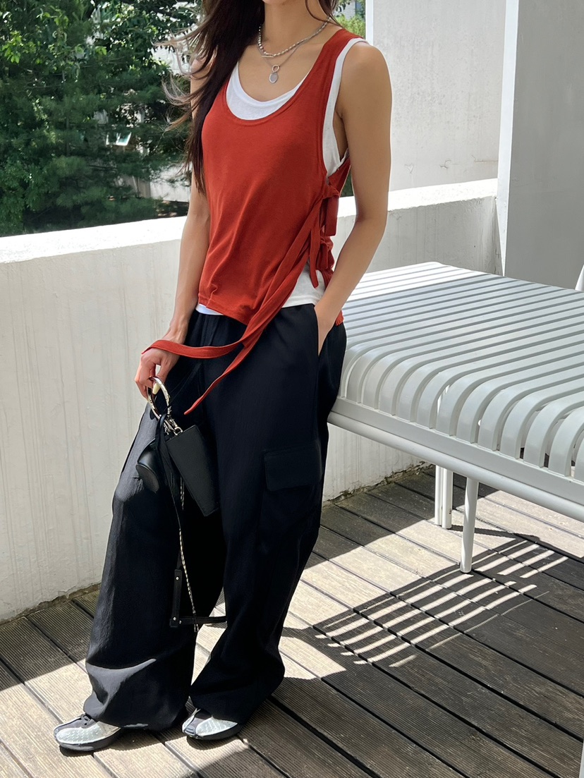 SPECIAL東大門㊣直郵女士新品推薦25春夏時尚吊帶背心兩件套SPECIAL吊帶/背心