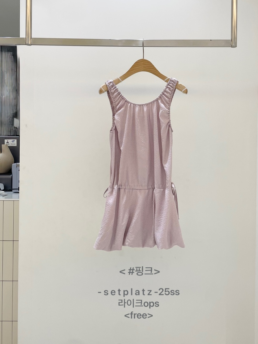 SETPLATZ東大門㊣實拍女裝新品推薦休閑人氣時尚25春夏連衣裙PLATZCLASSIC連衣裙圖色3