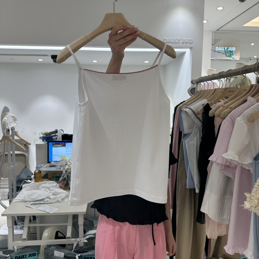 DAILYJUD東大門㊣代購女裝新款休閑真品職業人氣25春夏吊帶背心DAILY JUD吊帶/背心