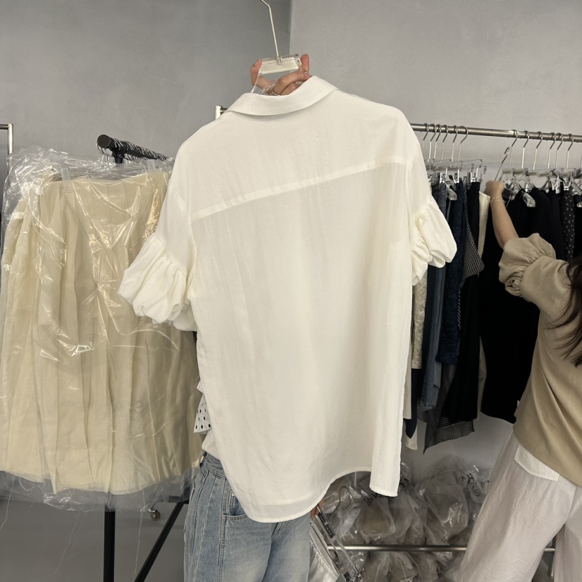 DOUBLE STANDARD/LE SMOKING/MAISONSTAFF東大門㊣直郵女裝新款推薦襯衫蕾絲衫MAISONSTAFF襯衫/蕾絲衫
