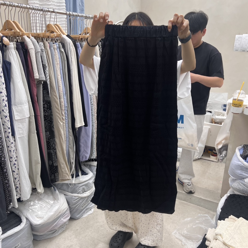 BREEZE韓國直郵㊣女裝新品真品職業推薦人氣25春夏半身裙中短裙BREEZE半身裙/中短裙