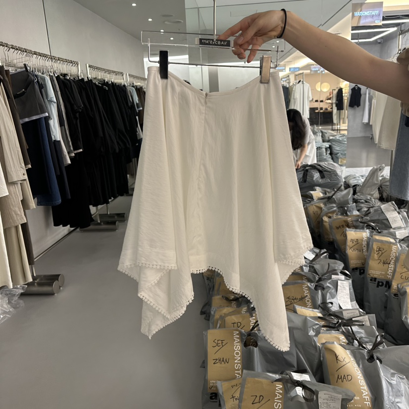 DOUBLE STANDARD/LE SMOKING/MAISONSTAFF東大門㊣代購女士新品職業半身裙中短裙MAISONSTAFF半身裙/中短裙
