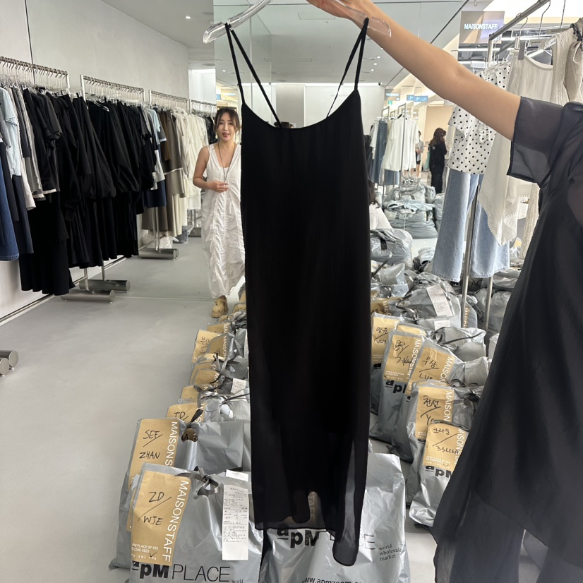DOUBLE STANDARD/LE SMOKING/MAISONSTAFF東大門㊣實拍女士新款熱賣連衣裙MAISONSTAFF連衣裙