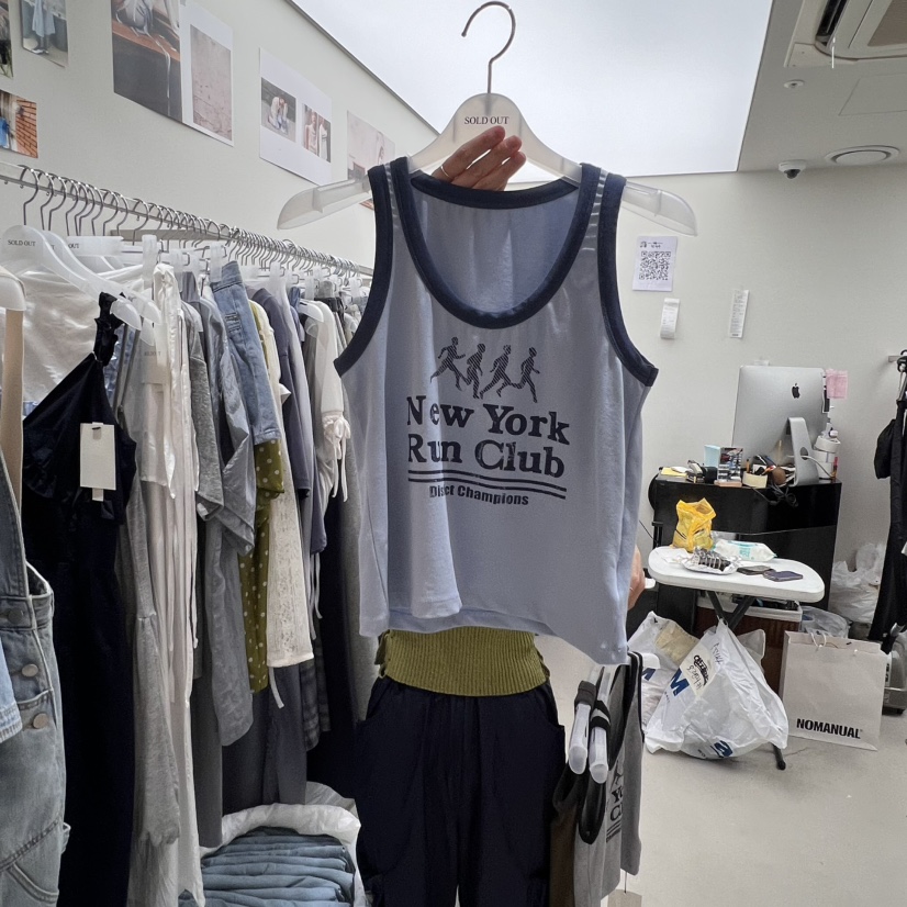 SOLD OUT東大門㊣實拍女士新款時尚推薦熱賣休閑職業吊帶背心SOLD OUT吊帶/背心