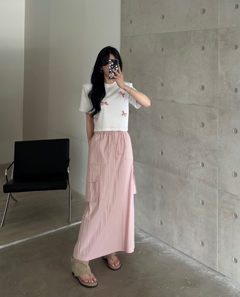 AMUSE SEOUL韓國直郵㊣女裝新品休閑時尚職業真品人氣長裙AMUSE SEOUL長裙