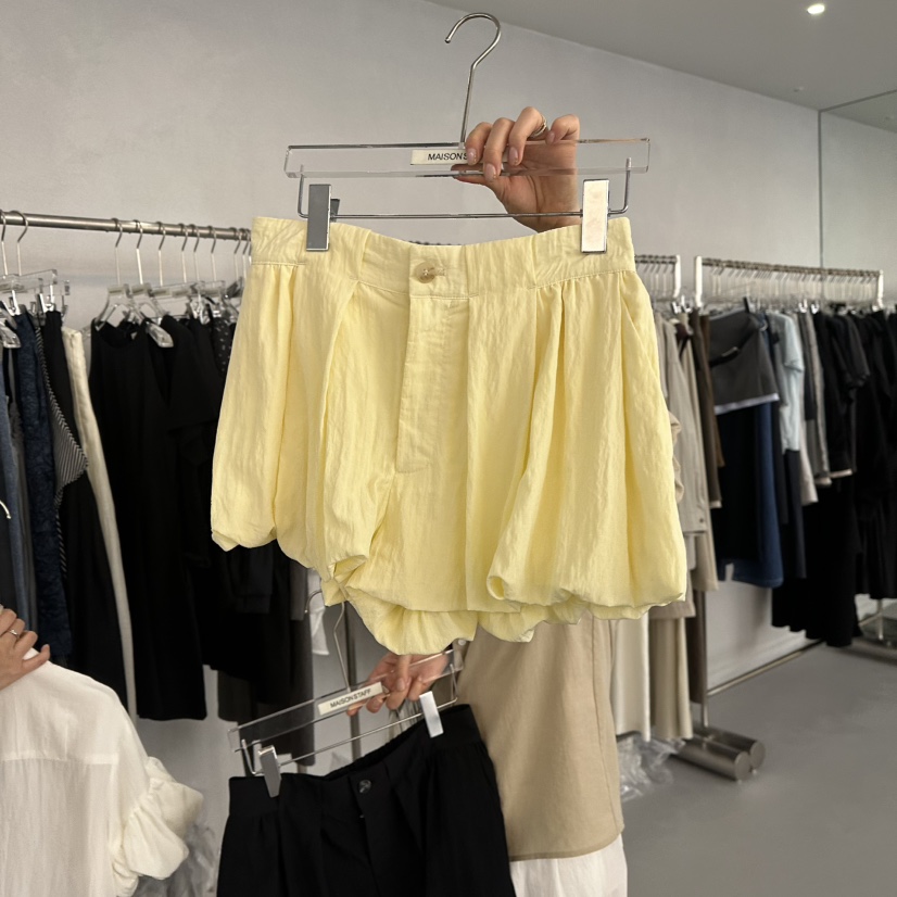 DOUBLE STANDARD/LE SMOKING/MAISONSTAFF東大門㊣直郵女士新品職業短褲MAISONSTAFF短褲