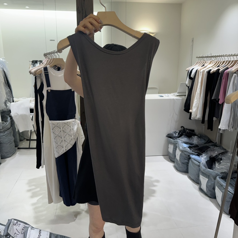 AVECNOUS東大門㊣直郵女士新品時尚熱賣職業25春夏吊帶背心AVECNOUS吊帶/背心圖色3