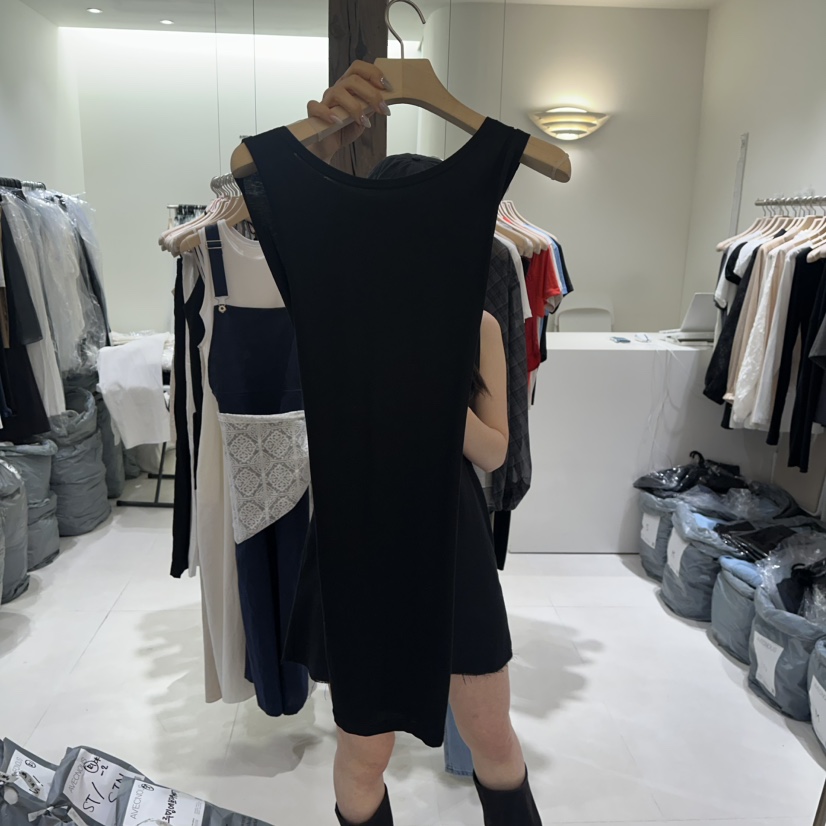 AVECNOUS東大門㊣直郵女士新品時尚熱賣職業25春夏吊帶背心AVECNOUS吊帶/背心圖色4