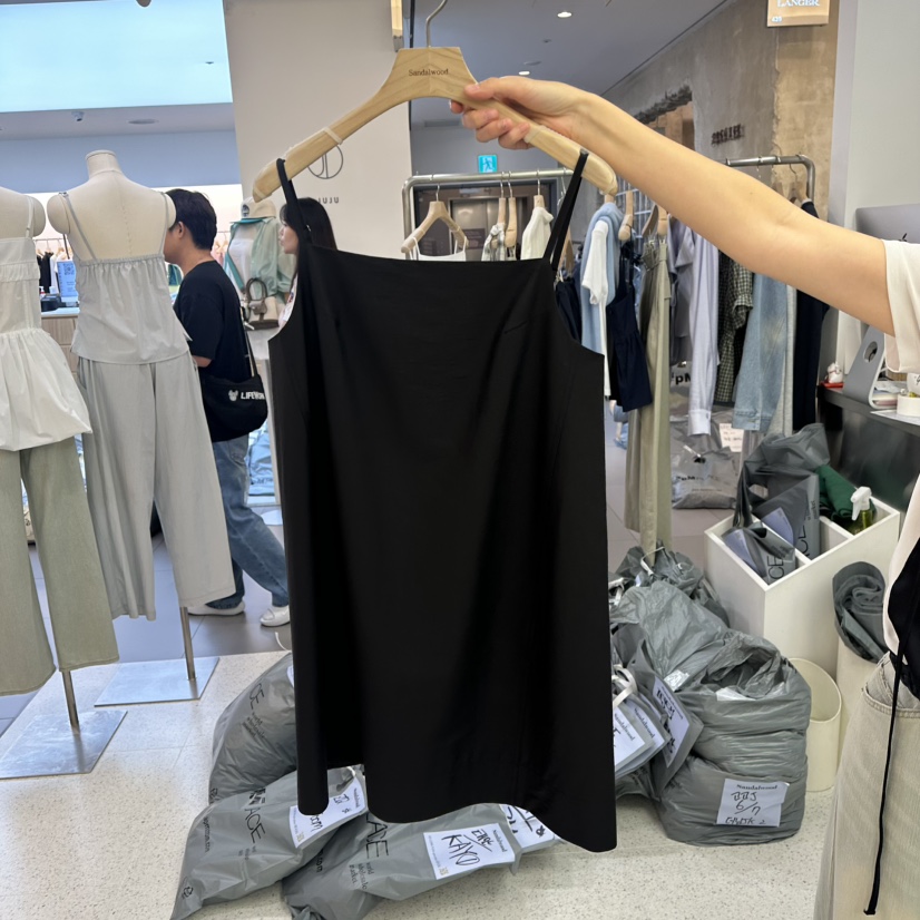 SANDALWOOD東大門㊣直郵女士新款真品熱賣人氣25春夏連衣裙SANDALWOOD連衣裙圖色2
