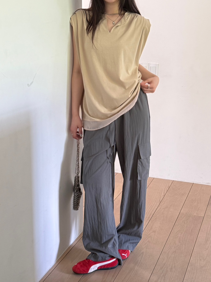 SPECIAL韓國代購㊣女士新款推薦人氣25春夏時尚職業吊帶背心SPECIAL吊帶/背心