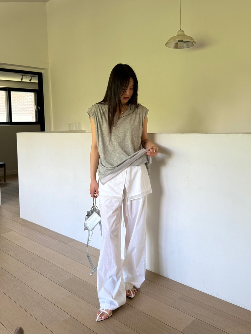 SPECIAL韓國代購㊣女士新款推薦人氣25春夏時尚職業吊帶背心SPECIAL吊帶/背心