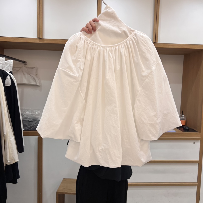 ARCHITEKT韓國代購㊣女裝新品職業真品25春夏推薦襯衫蕾絲衫ARCHITEKT襯衫/蕾絲衫