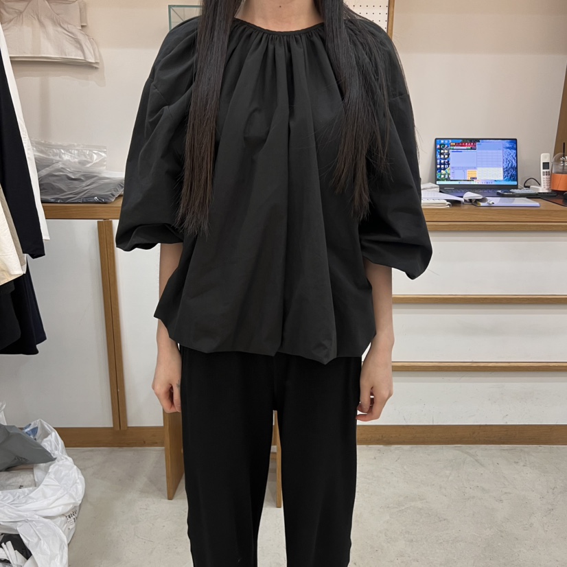 ARCHITEKT韓國代購㊣女裝新品職業真品25春夏推薦襯衫蕾絲衫ARCHITEKT襯衫/蕾絲衫圖色2