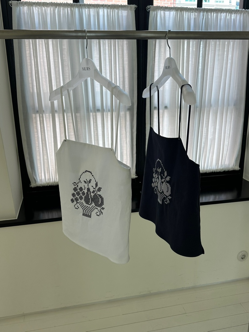 MURS韓國代購㊣女士新款休閑人氣職業25春夏時尚推薦吊帶背心MURS吊帶/背心