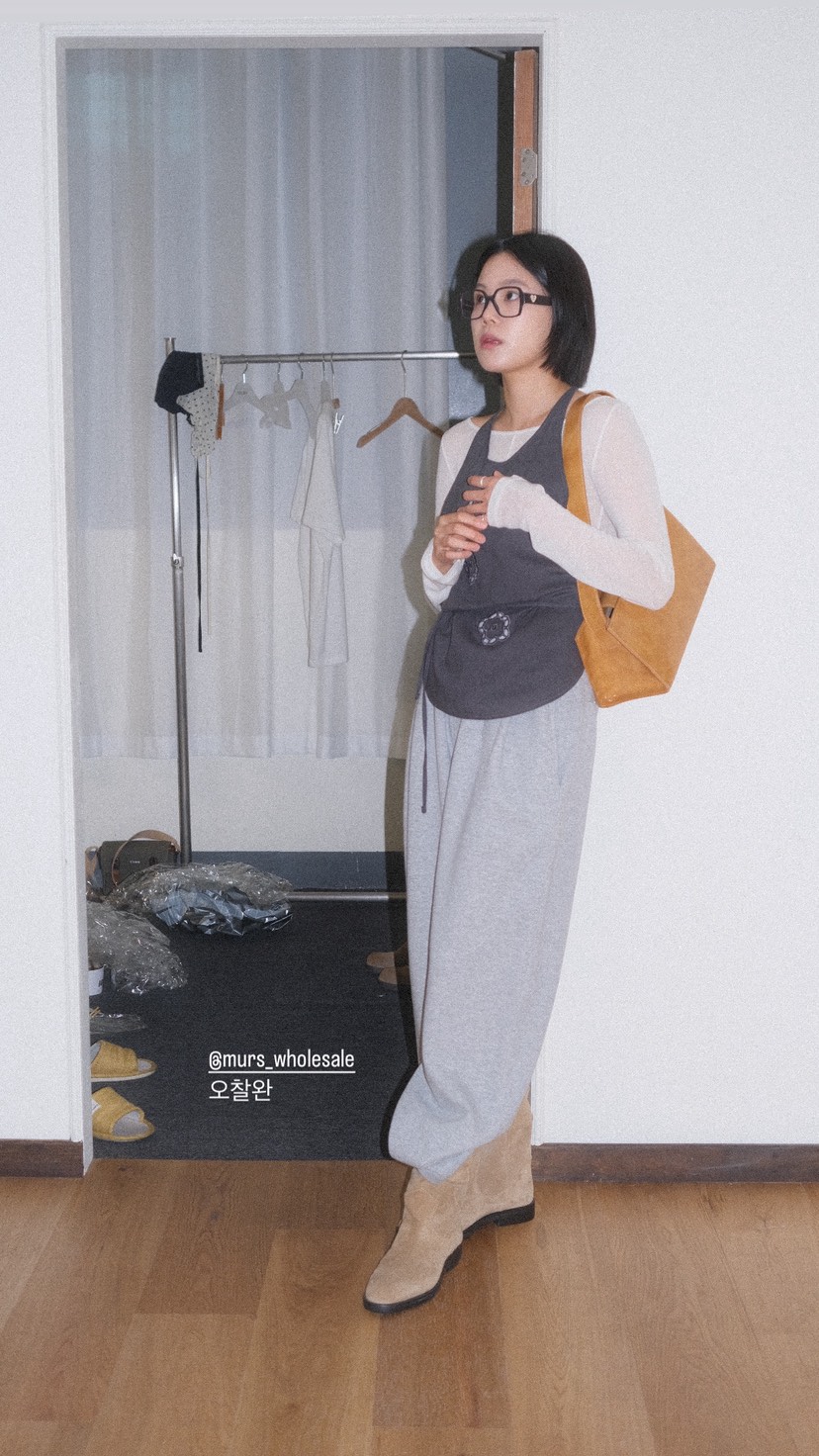 MURS東大門㊣代購女裝新款時尚熱賣真品休閑職業吊帶背心緊身MURS吊帶/背心