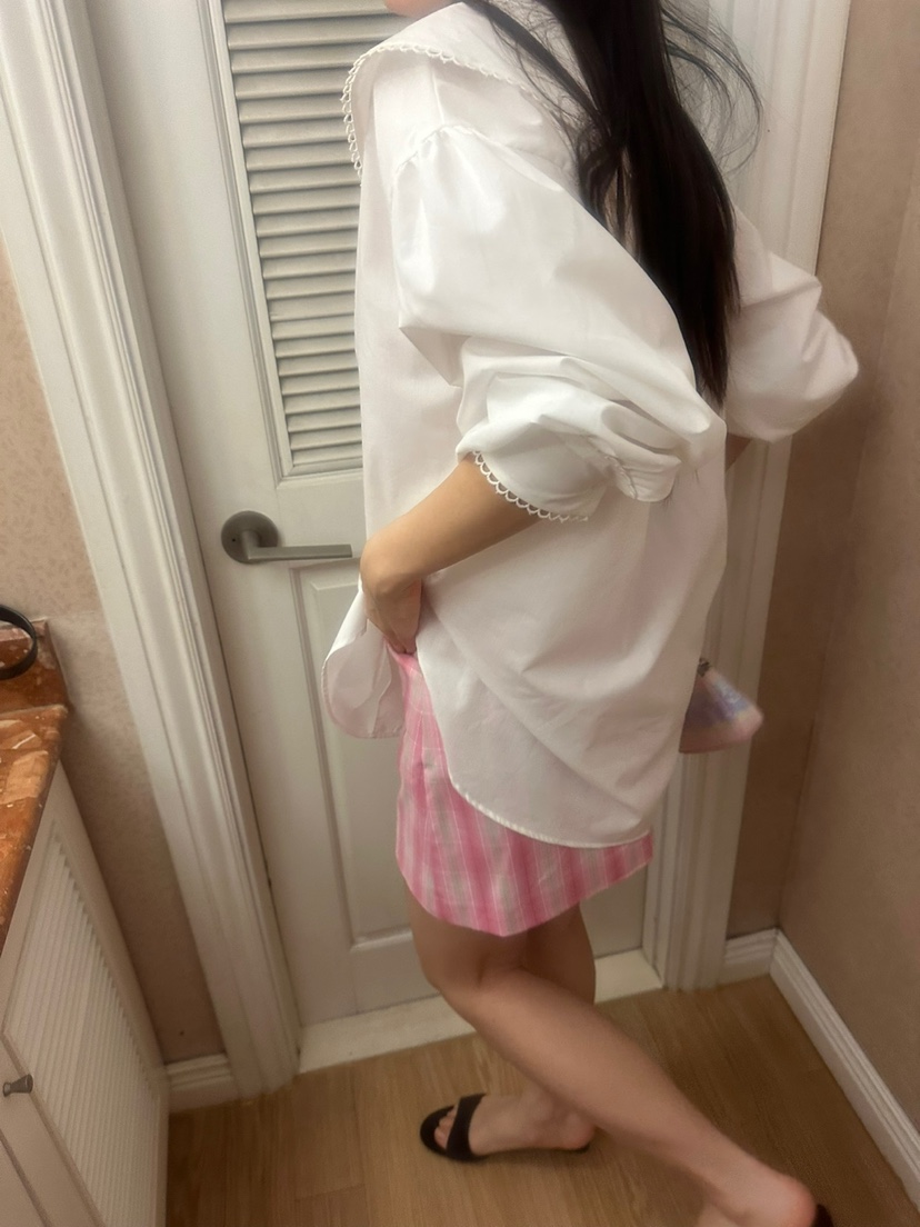 MURS韓國直郵㊣女裝新品推薦熱賣真品職業人氣時尚襯衫蕾絲衫MURS襯衫/蕾絲衫