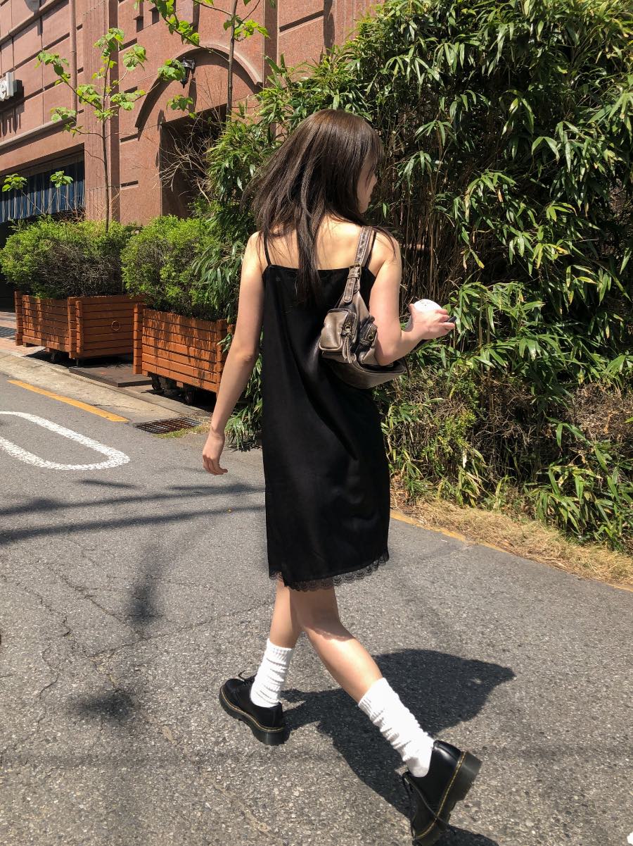 MURS韓國代購㊣女裝新品推薦人氣真品時尚25春夏休閑連衣裙MURS連衣裙