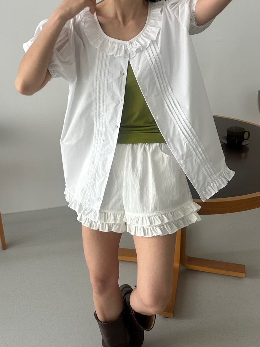 MURS韓國代購㊣女裝新款熱賣職業休閑時尚25春夏推薦人氣短褲MURS短褲