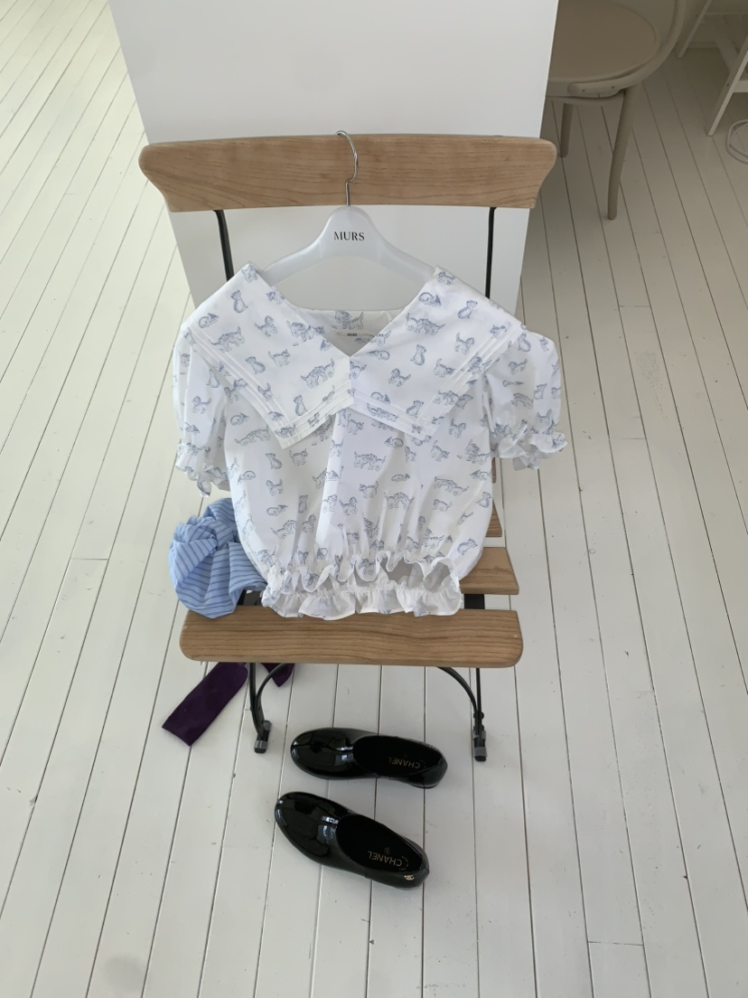 MURS東大門㊣代購女士新品休閑時尚真品人氣推薦襯衫蕾絲衫MURS襯衫/蕾絲衫