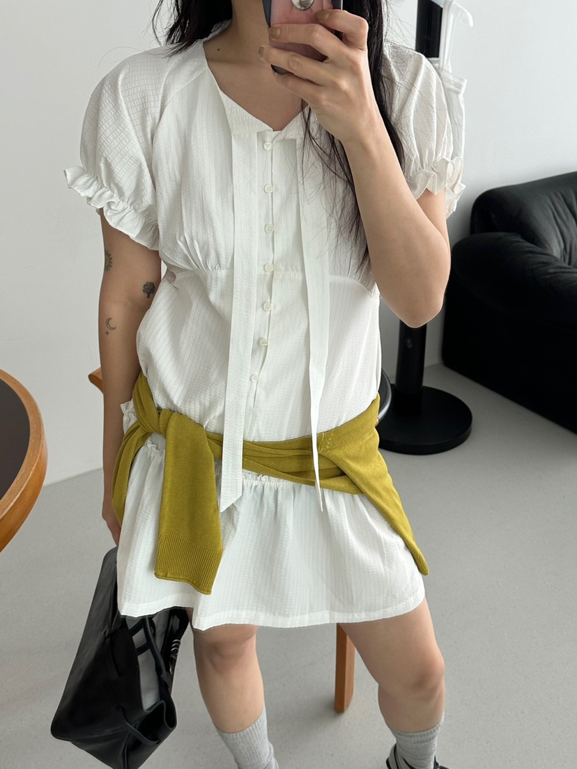 MURS韓國代購㊣女裝新品休閑時尚25春夏職業人氣熱賣連衣裙MURS連衣裙
