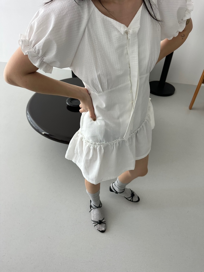 MURS韓國代購㊣女裝新品休閑時尚25春夏職業人氣熱賣連衣裙MURS連衣裙