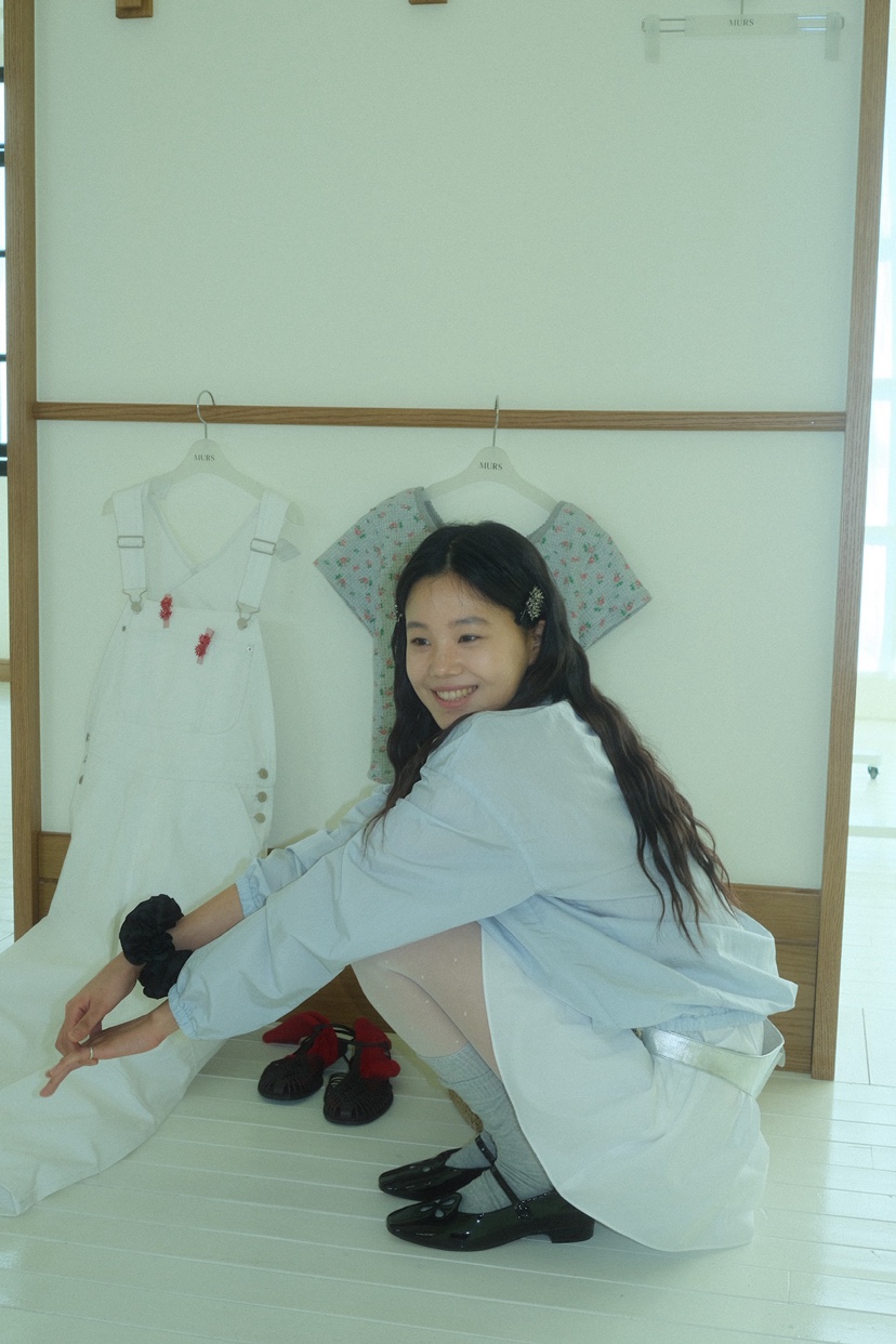 MURS東大門㊣代購女裝新款時尚人氣職業休閑熱賣真品25春夏短裙MURS短裙