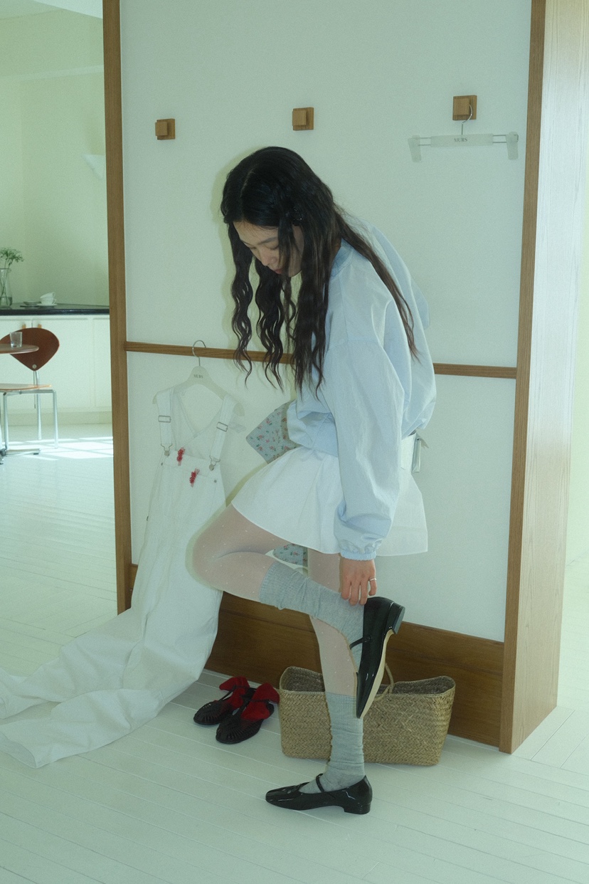 MURS東大門㊣代購女裝新款時尚人氣職業休閑熱賣真品25春夏短裙MURS短裙