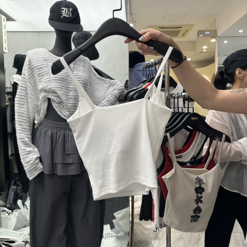 NUEUN韓國直郵㊣女士新款職業休閑真品人氣熱賣時尚吊帶背心NUEUN/SEEOT吊帶/背心