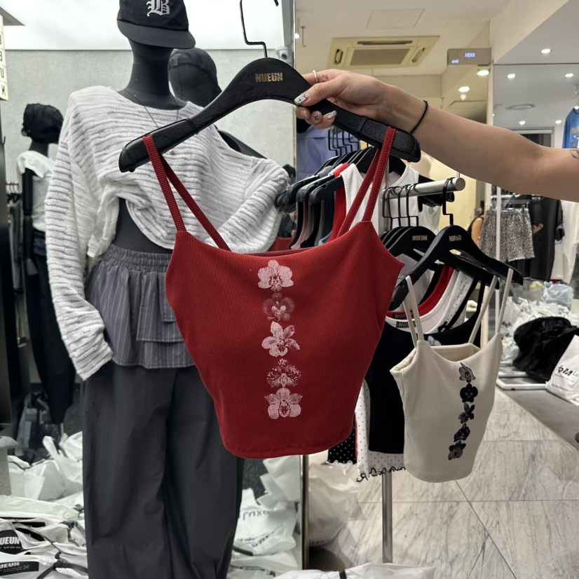 NUEUN韓國直郵㊣女士新款職業休閑真品人氣熱賣時尚吊帶背心NUEUN/SEEOT吊帶/背心圖色3