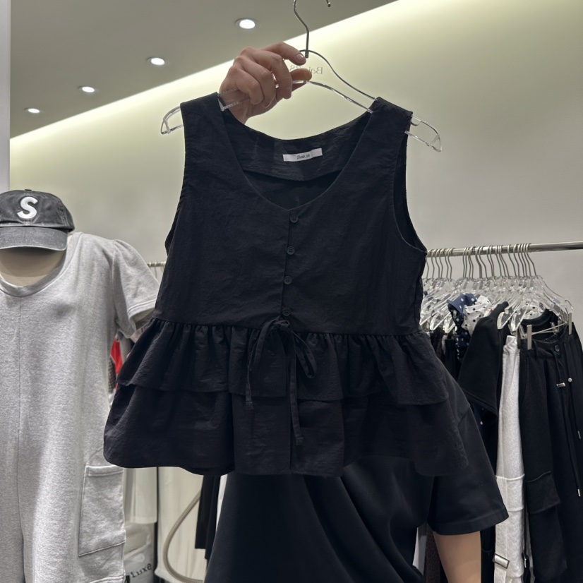 BAIE.38韓國代購㊣女裝新品推薦真品時尚熱賣職業吊帶背心BAIE.38吊帶/背心圖色2