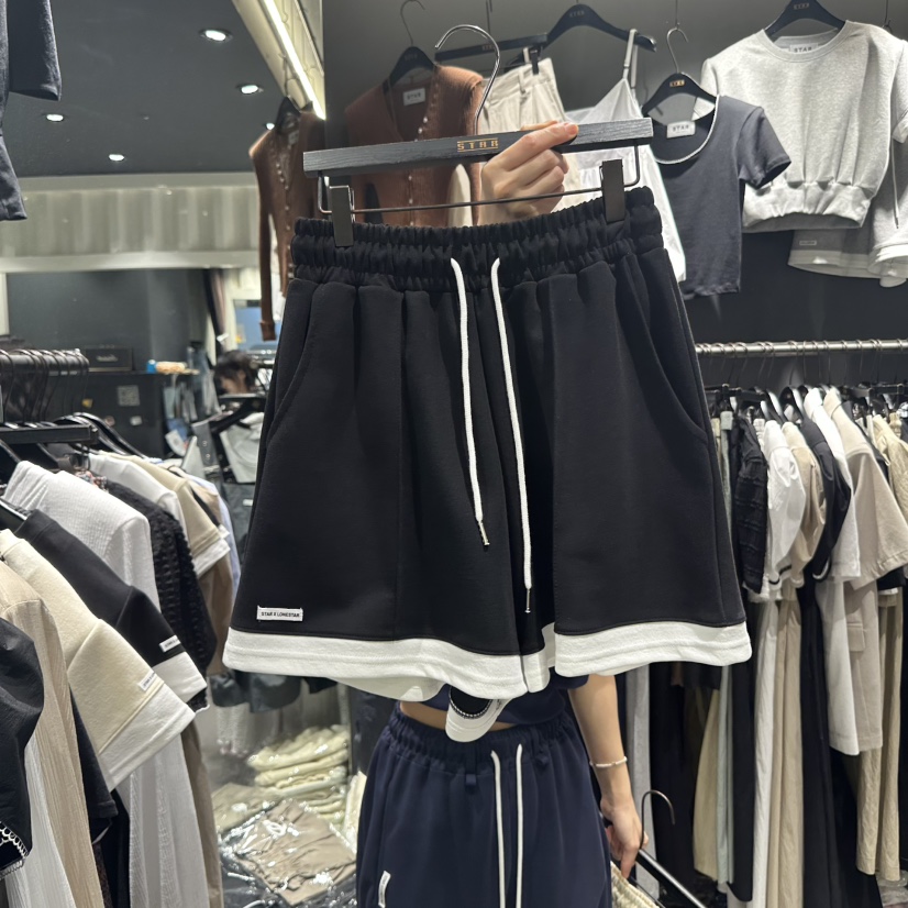 STAR-L東大門㊣直郵女士新款熱賣職業25春夏人氣時尚休閑短褲STAR-L短褲圖色3