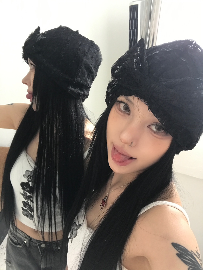 NUEUN東大門㊣實拍女裝新品人氣熱賣休閑職業時尚推薦真品帽子NUEUN/SEEOT帽子