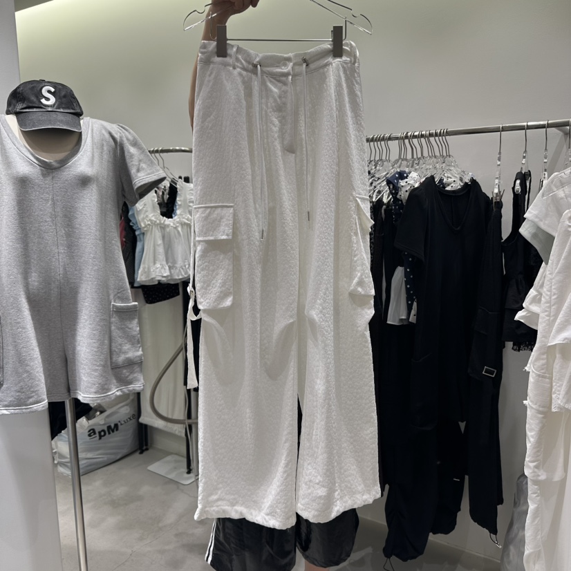 BAIE.38東大門㊣實拍女裝新款休閑人氣熱賣時尚休閑褲刺繡BAIE.38休閑褲圖色2