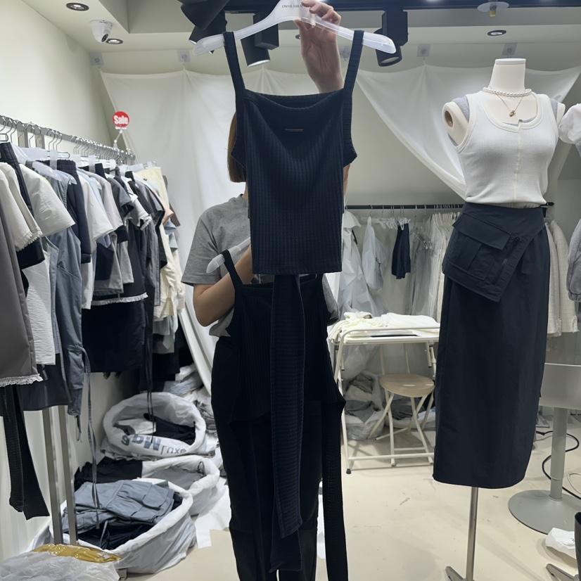 OWNS東大門㊣代購女士新款25春夏熱賣真品推薦休閑吊帶背心OWNS吊帶/背心圖色5