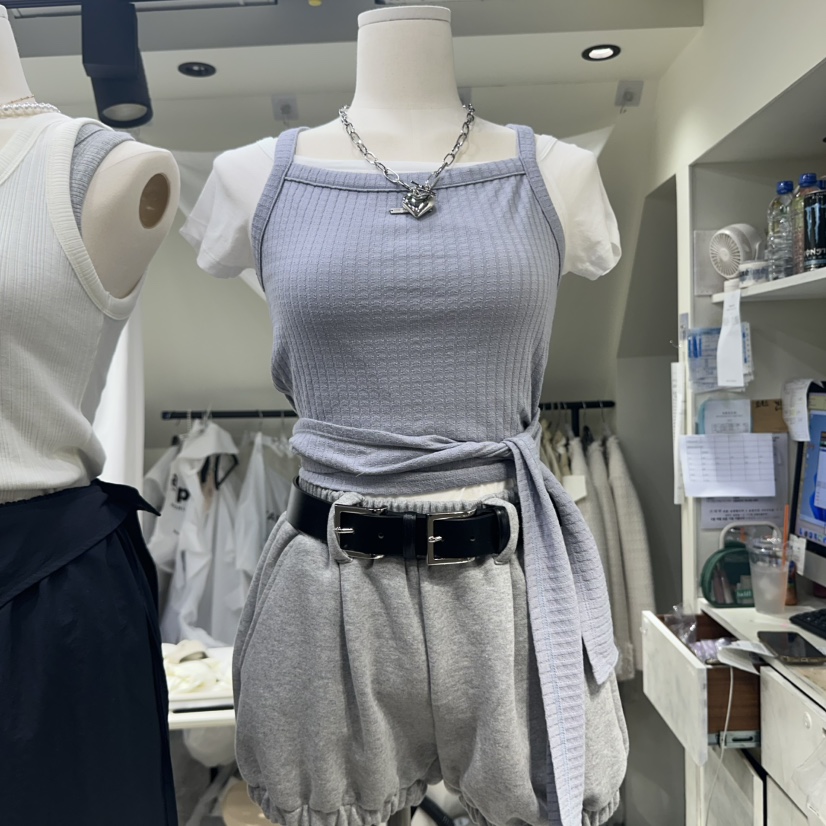 OWNS東大門㊣代購女士新款25春夏熱賣真品推薦休閑吊帶背心OWNS吊帶/背心圖色7