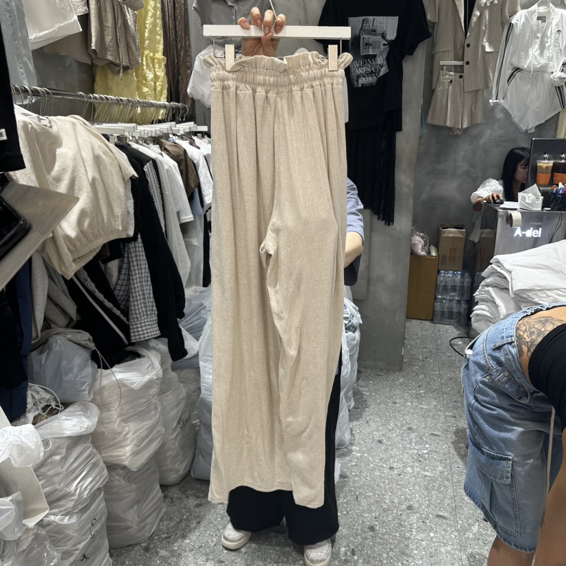 A-DEL韓國代購㊣女士新品真品休閑人氣熱賣25春夏時尚休閑褲A-DEL休閑褲