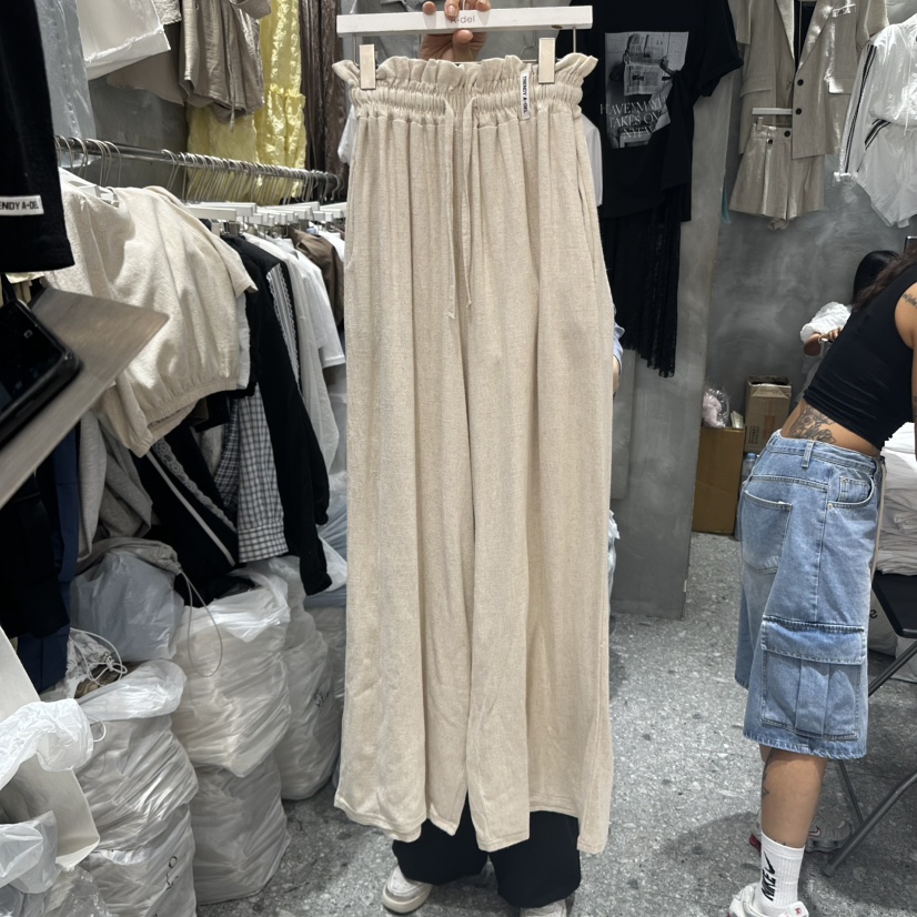 A-DEL韓國代購㊣女士新品真品休閑人氣熱賣25春夏時尚休閑褲A-DEL休閑褲