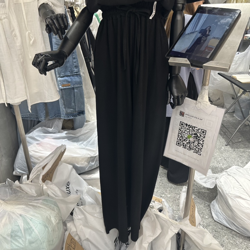 A-DEL韓國代購㊣女士新品真品休閑人氣熱賣25春夏時尚休閑褲A-DEL休閑褲圖色2