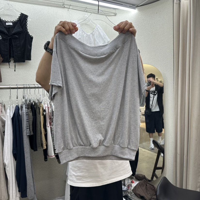 MAGOT東大門㊣直郵女士新品休閑真品推薦人氣職業時尚25春夏T恤IIIΛGOT/MAGOTT恤圖色3