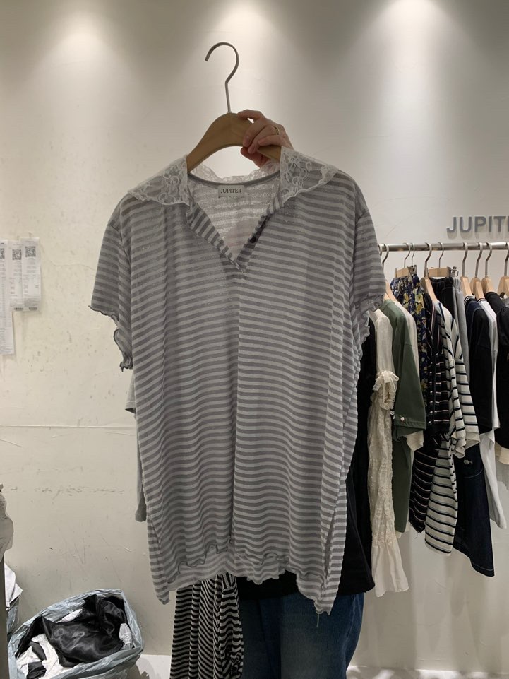 JUPITER韓國代購㊣女裝新品熱賣休閑職業25春夏真品時尚T恤JUPITERT恤