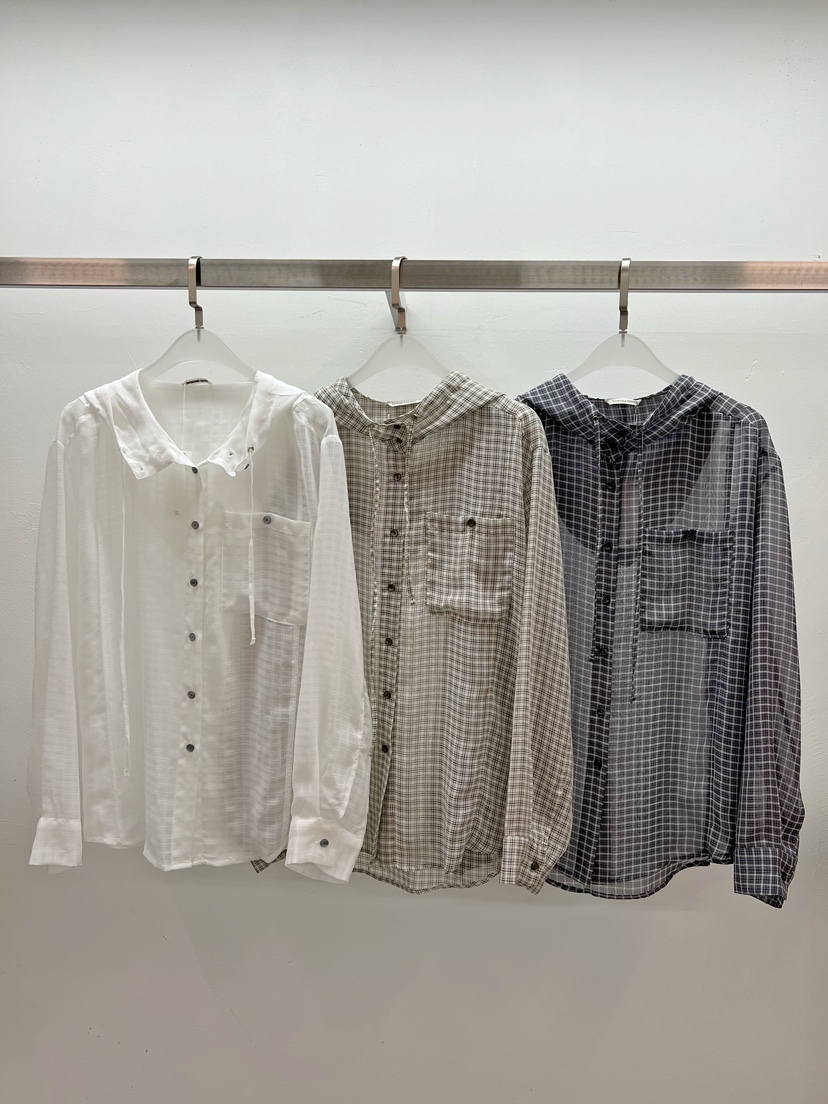 WEARABLE-L東大門㊣代購女士新品人氣25春夏職業襯衫蕾絲衫WEARABLE襯衫/蕾絲衫