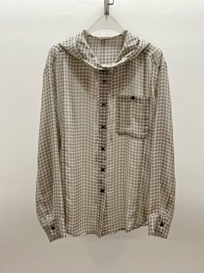 WEARABLE-L東大門㊣代購女士新品人氣25春夏職業襯衫蕾絲衫WEARABLE襯衫/蕾絲衫圖色2