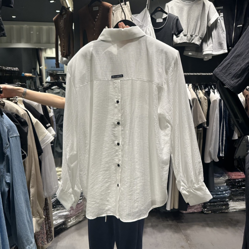STAR-L東大門㊣代購女裝新品真品時尚人氣職業休閑襯衫蕾絲衫STAR-L襯衫/蕾絲衫
